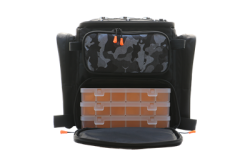 Fujin Black Camo Back Pack - Balıkçı Sırt Çantası - 8