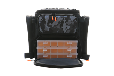 Fujin Black Camo Back Pack - Balıkçı Sırt Çantası - 8