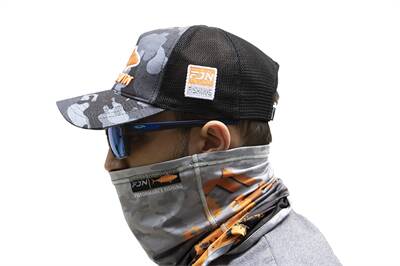 Fujin Black Camo Fish Balıkçı Şapkası - 5