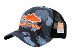 Fujin Black Camo Fish Balıkçı Şapkası - Fujin