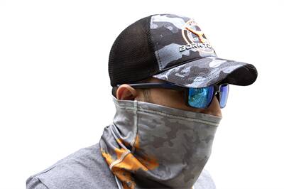Fujin Black Camo Tuna Balıkçı Şapkası - 5