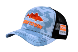 Fujin Blue Camo Fish Balıçı Şapkası - Fujin