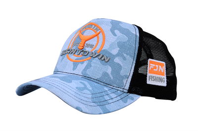 Fujin Blue Camo Tuna Balıçı Şapkası - 1