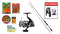 Fujin Boreas 230cm 1-15gr&Daiwa Crossfire 26 LT 1000 LRF Seti - Daiwa