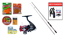 Fujin Boreas 230cm 1-15gr&Daiwa Ninja 23 LT 1000 LRF Seti - Daiwa