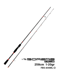 Fujin Boreas 258cm 1-20gr Orange LRF Kamışı - Fujin