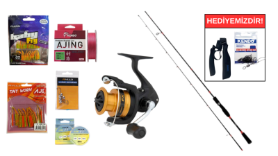 Fujin Boreas 258cm 1-20gr&Shimano FX 2500 FC LRF Seti - 1