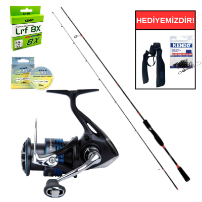 Fujin Boreas 258cm 1-20gr&Shimano Nexave FI 1000 LRF Seti - 1