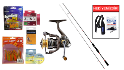 Fujin Boreas Bream 230cm 1-15gr&Fujin Ajime 500 LRF Seti - Fujin