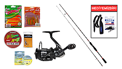 Fujin Boreas Bream 230cm 1-15gr&Ryuji Infinity 2000S 5+1BB LRF Seti - Fujin