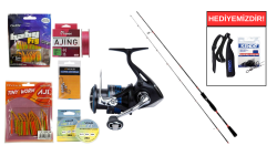 Fujin Boreas Bream 230cm 1-15gr&Shimano Nexave FI 1000 LRF Seti - Fujin
