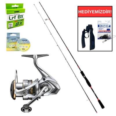 Fujin Boreas Bream 230cm 1-15gr&Shimano Sedona FJ C2000S LRF Seti - 1