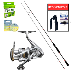 Fujin Boreas Bream 230cm 1-15gr&Shimano Sedona FJ C2000S LRF Seti - Fujin