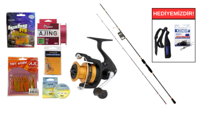 Fujin Boreas Bream 230cm&Shimano FX 2000 FC LRF Seti - 1