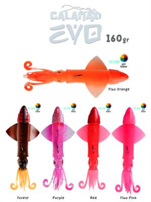 Fujin Calamax EVO 160gr Combo Squid Silikon Yem - 7