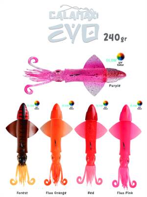 Fujin Calamax EVO 240gr Combo Squid Silikon Yem - 11