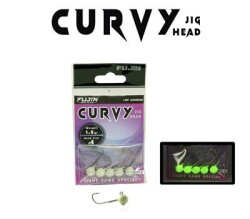 Fujin Curvy Glow Jig Head - Fujin