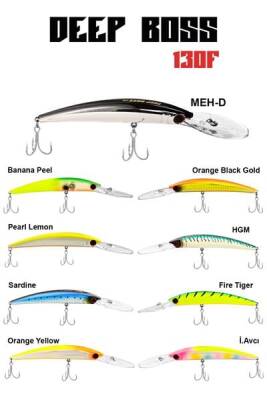 Fujin DeepBoss 130F 24gr Maket Balık - 1