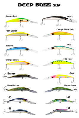 Fujin DeepBoss 90F 9.5gr Maket Balık - 1