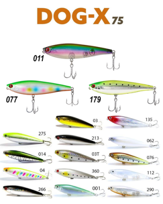FUJIN Dog-x 7.5cm 8.5gr Maket Balık - 1