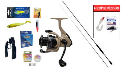 Fujin Dragon 270 cm 8-32gr&Okuma Outrax OR-4000SGA 1+1BB Spin Seti - 1