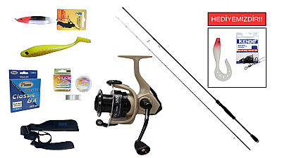 Fujin Dragon 270 cm 8-32gr&Okuma Outrax OR-4000SGA 1+1BB Spin Seti - 1