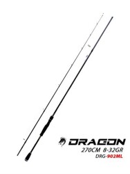 FUJIN Dragon DRG-902ML 270cm 8-32gr Spin Kamışı - Fujin