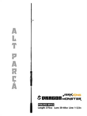 Fujin Dragon Monster 275cm 20-60gr Alt Parça - 1