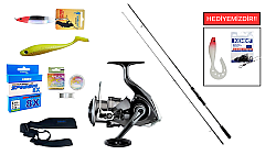 Fujin Dragon Monster 278cm 5-55gr&Daiwa Crossfire 26 LT 4000C Spin Seti - Daiwa