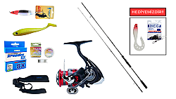 Fujin Dragon Monster 278cm 5-55gr&Daiwa Ninja 23 LT 4000 C Spin Seti - Daiwa
