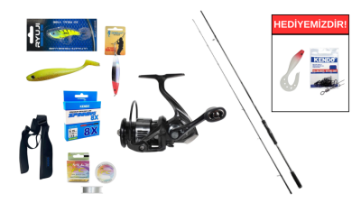 Fujin Dragon Monster 278cm 5-55gr&Ryuji Infinity 4000M Spin Seti - 1