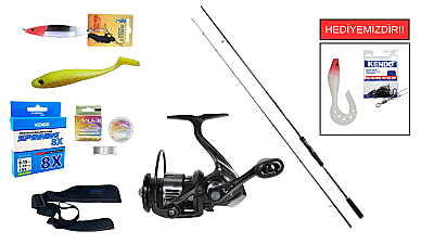 Fujin Dragon Monster 278cm 5-55gr&Ryuji Infinity 4000M Spin Seti - 1