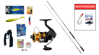 Fujin Dragon Monster 278cm 5-55gr&Shimano FX 4000 FC Spin Seti - 1