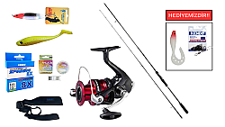 Fujin Dragon Monster 278cm 5-55gr&Shimano Sienna 4000 FG Spin Seti - Shimano
