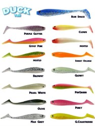 Fujin Duck Tail 9cm Silikon Balık - Fujin