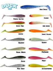 Fujin Duck Tail 9cm Silikon Balık - Fujin