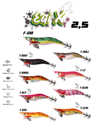 Fujin EgiX 2.5 10gr Kalamar Zokası - 10