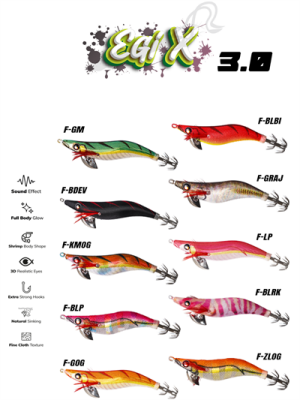 Fujin EgiX 3.0 16.4gr Kalamar Zokası - 10