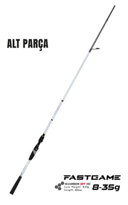 Fujin FastGame 265cm 8-35 gr #2 Alt Parça - 1