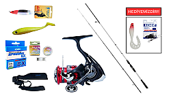 Fujin FastGame 265cm 8-35 gr&Daiwa Ninja 23 LT 4000 C Spin Seti - Daiwa