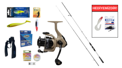Fujin FastGame 265cm 8-35 gr&Okuma Outrax OR-4000SGA 1+1BB Spin Seti - Fujin