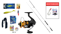 Fujin FastGame 265cm 8-35 gr&Shimano FX C3000 FC Spin Seti - Shimano