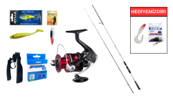  Fujin FastGame 265cm 8-35 gr&Shimano Sienna 4000 FG Spin Seti - Fujin