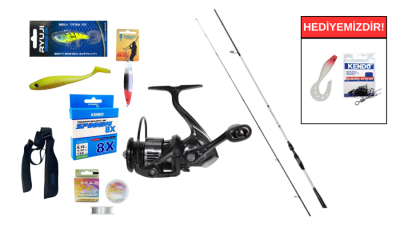 Fujin FastGame 265cm&Ryuji Infinity 4000M 5+1BB Spin Seti - 1