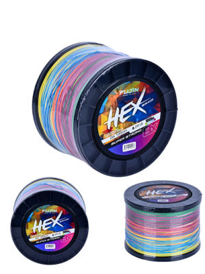 Fujin Hex 8X 1000Mt Multicolor Pe Line - 1