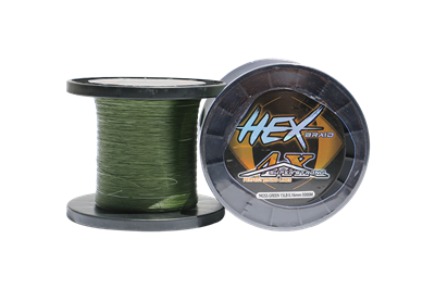 Fujin Hex Braid 4x 5000mt Moss Green PE Bobin İp - 1