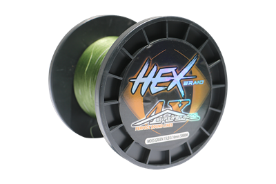 Fujin Hex Braid 4x 5000mt Moss Green PE Bobin İp - 2