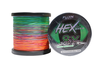 Fujin Hex Braid 8x 1000mt 0,40 mm Multicolor PE Bobin İp - 1