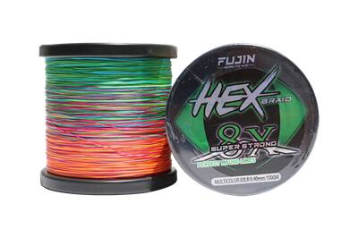 Fujin Hex Braid 8x 1000mt 0,40 mm Multicolor PE Bobin İp - 1