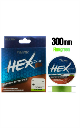Fujin Hex Braid 8x 300mt Fluo Green PE İp Misina - Fujin